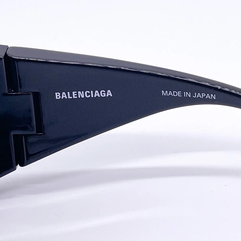 NEW BALENCIAGA BB0154S 001 UNISEX SUNGLASSES BALENCIAGA GOOGLES EYEWEAR